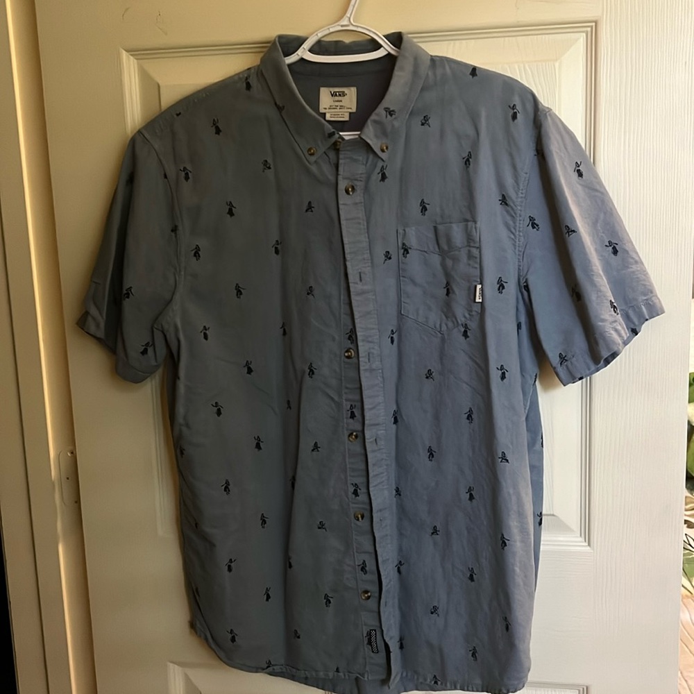 Vans short sleeve men’s button down